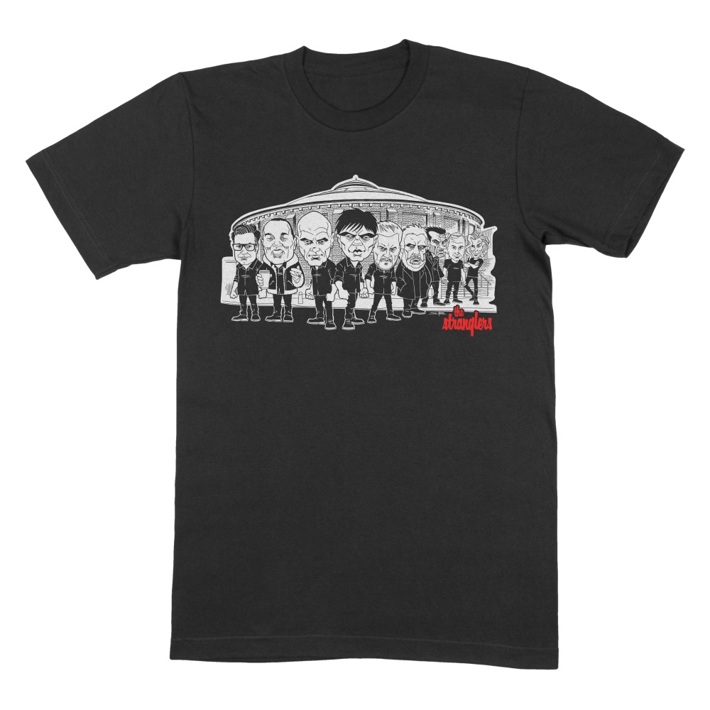 Stranglers - All The Heroes Caricature T-Shirt