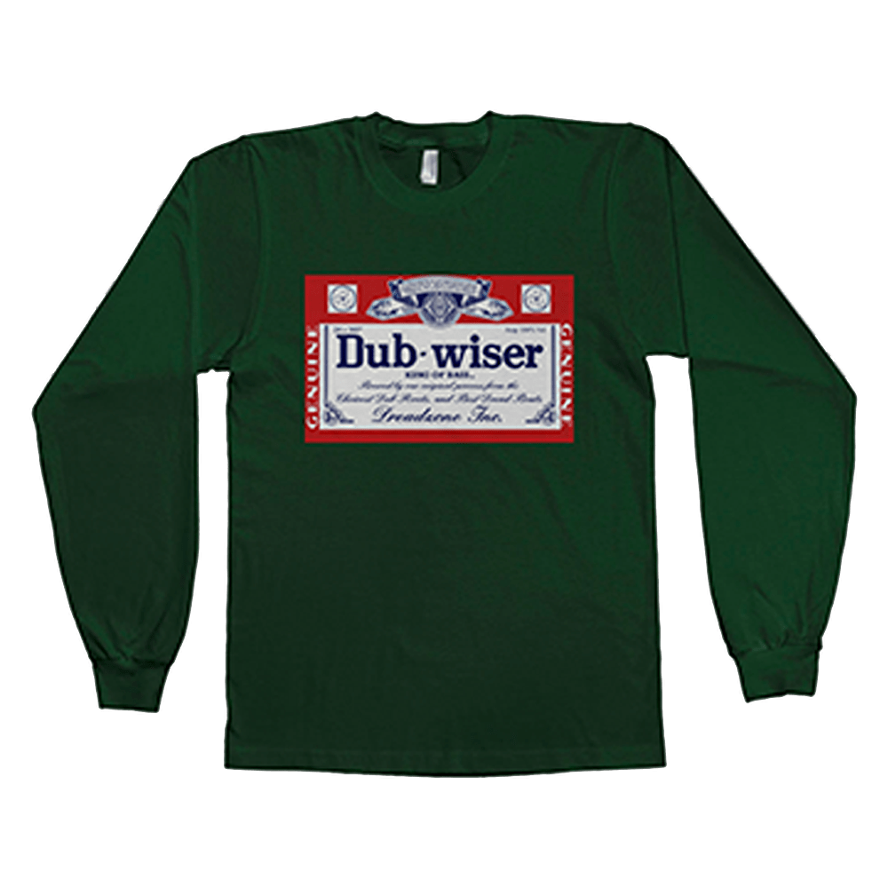 Dreadzone - Long Sleeve Dark Green Dub-Wiser T-Shirt