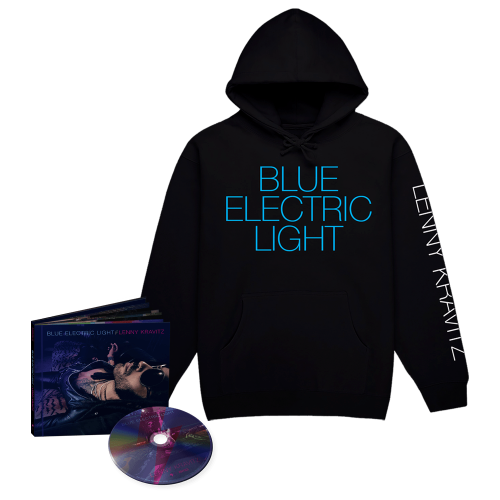 Lenny Kravitz - Blue Electric Light Deluxe CD Album-Hoodie