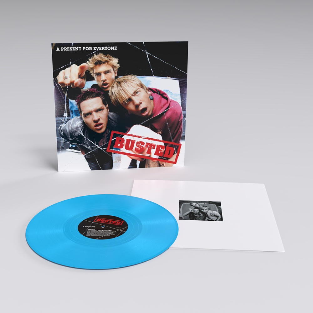 Busted - A Present For Everyone Blue Vinyl