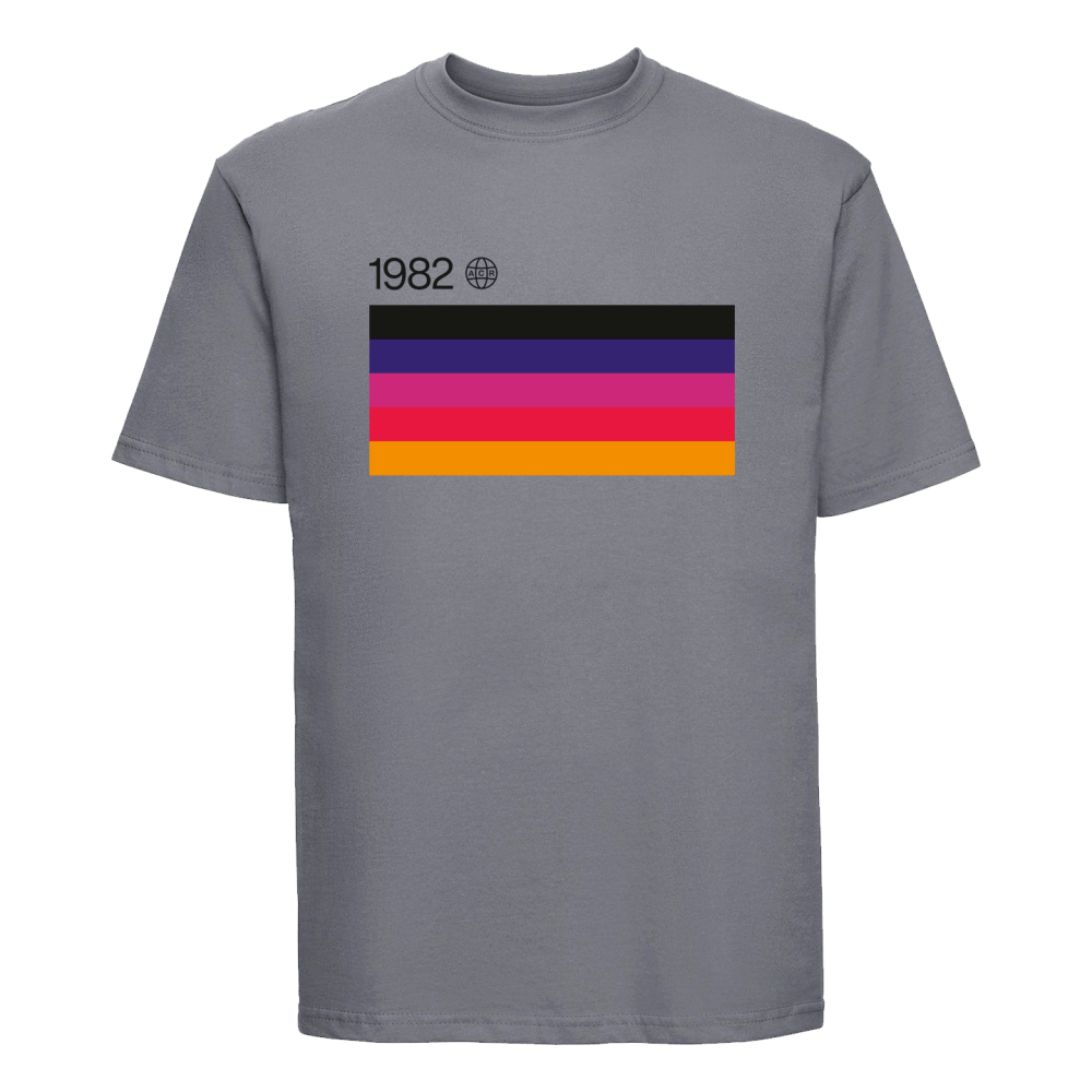 A Certain Ratio - 1982 Striped 45 Tour T-Shirt