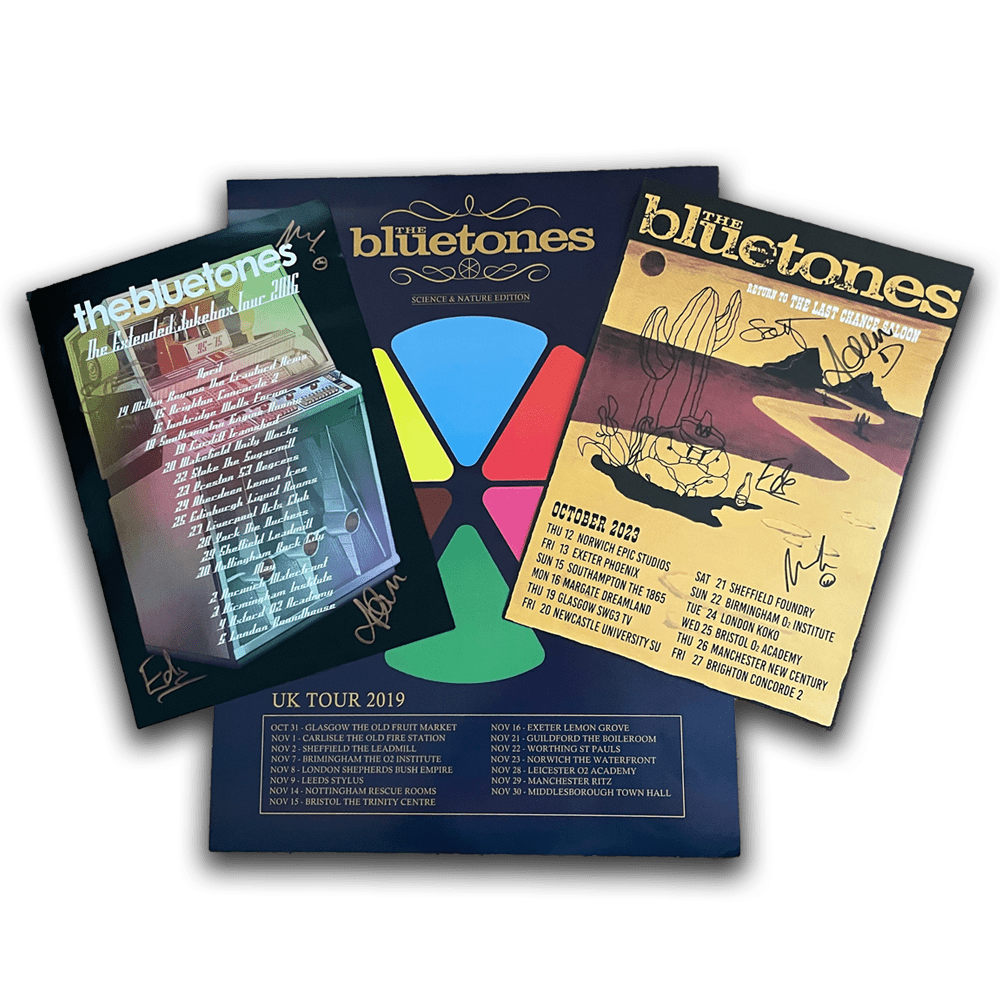 Bluetones - Historic Tour Poster Bundle