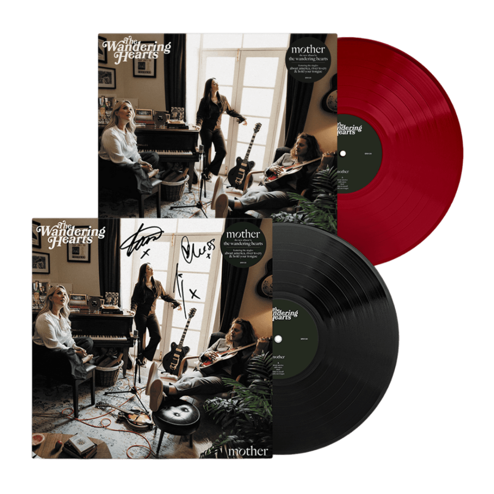 The Wandering Hearts - Mother Exclusive Red-Vinyl-Black Vinyl Signed