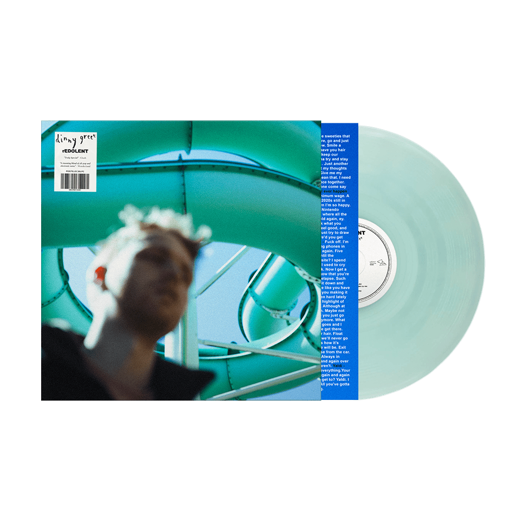 rEDOLENT - dinny greet Transparent Blue Vinyl