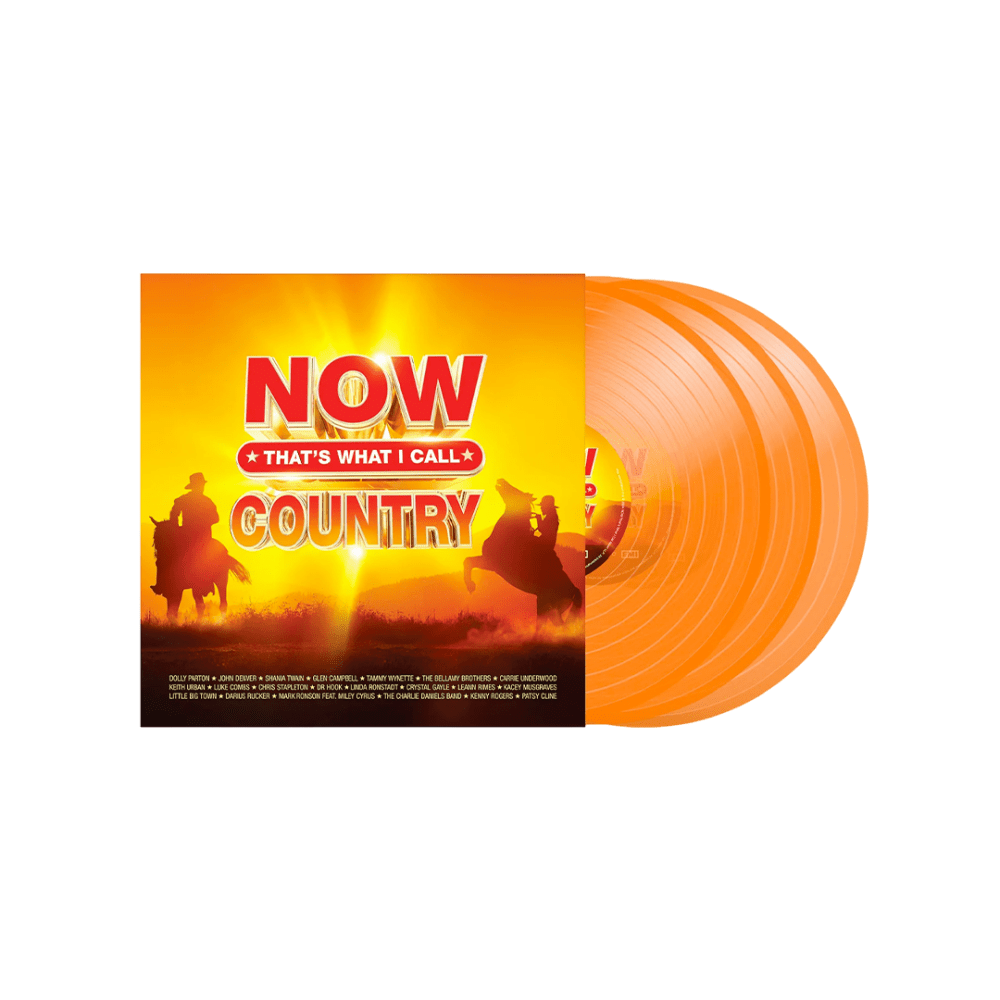 Various Artists - NOW Thats What I Call Country Transparent Orange Triple Vinyl