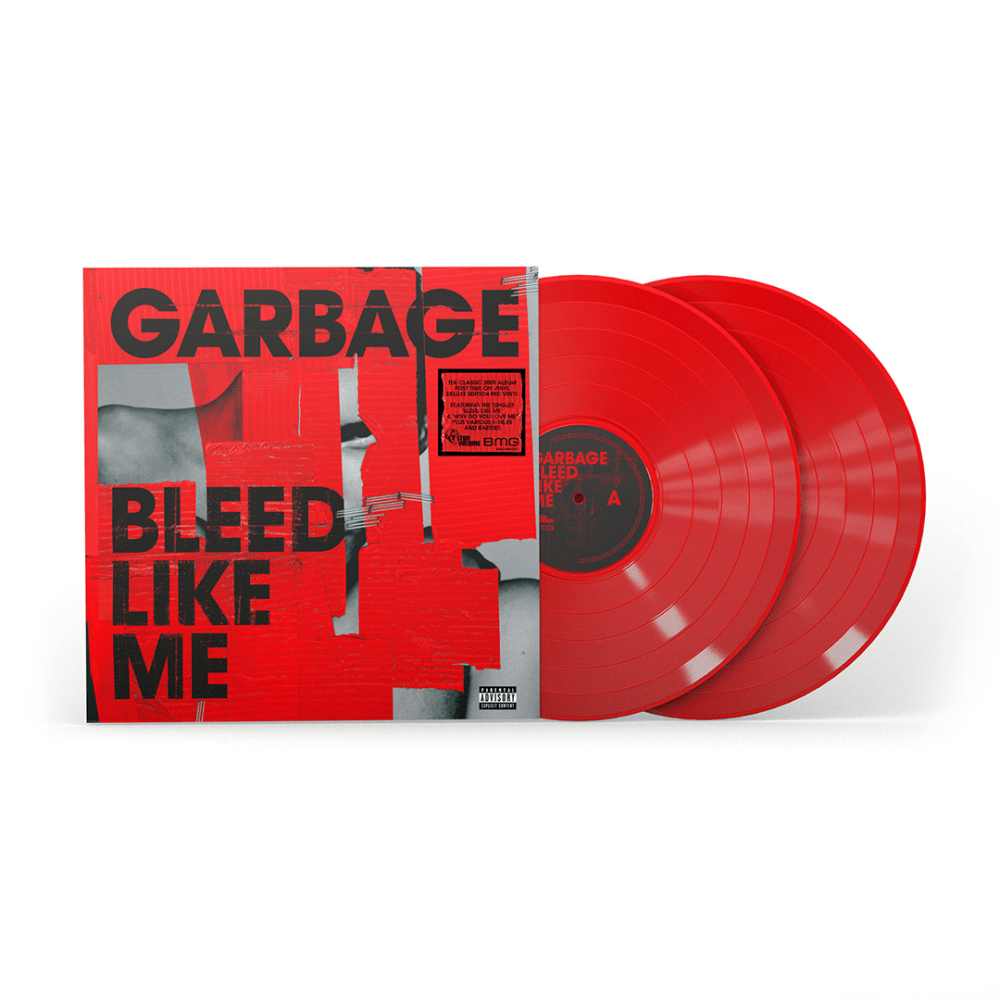 Garbage - Bleed Like Me Red Double Heavyweight Vinyl