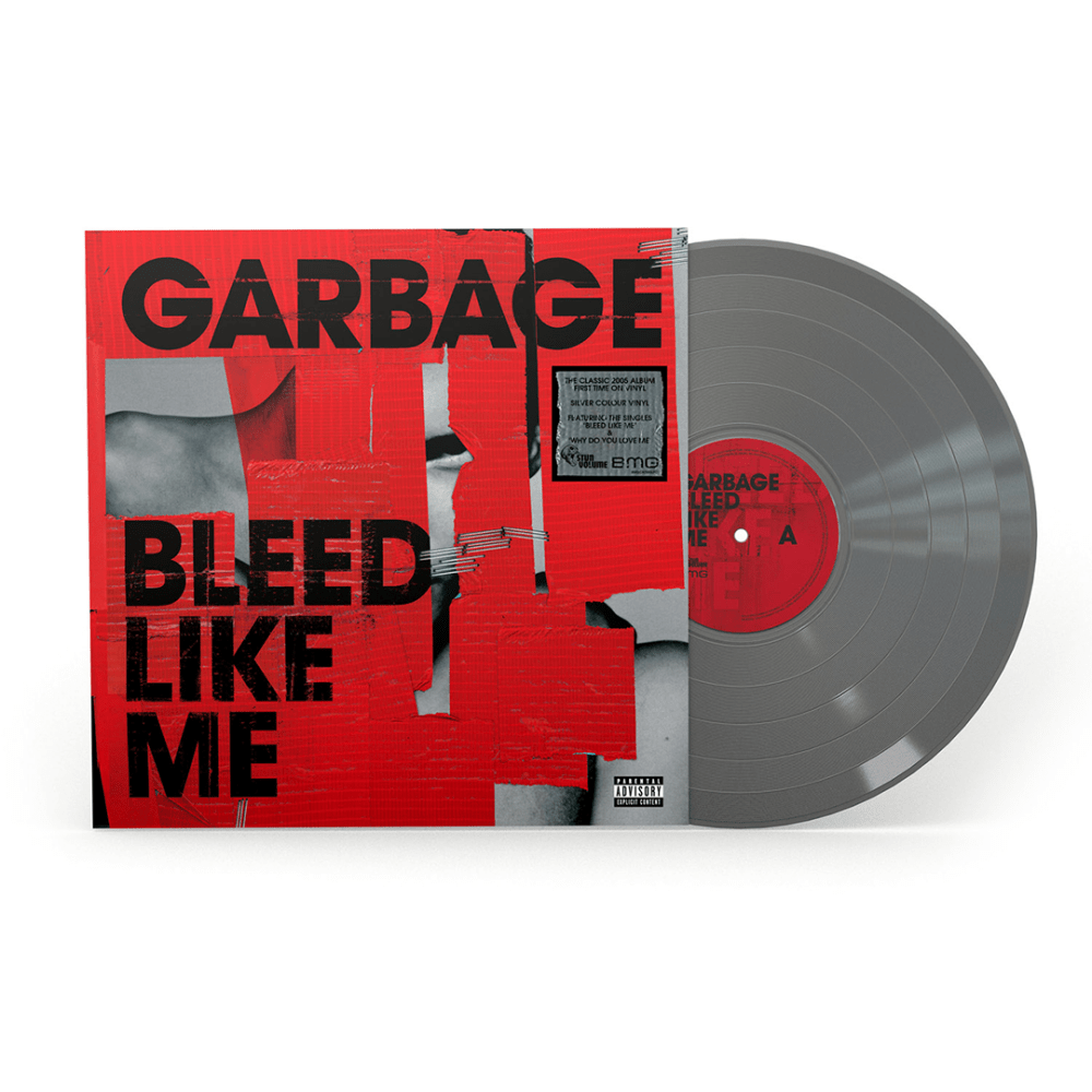 Garbage - Bleed Like Me Silver Heavyweight Vinyl