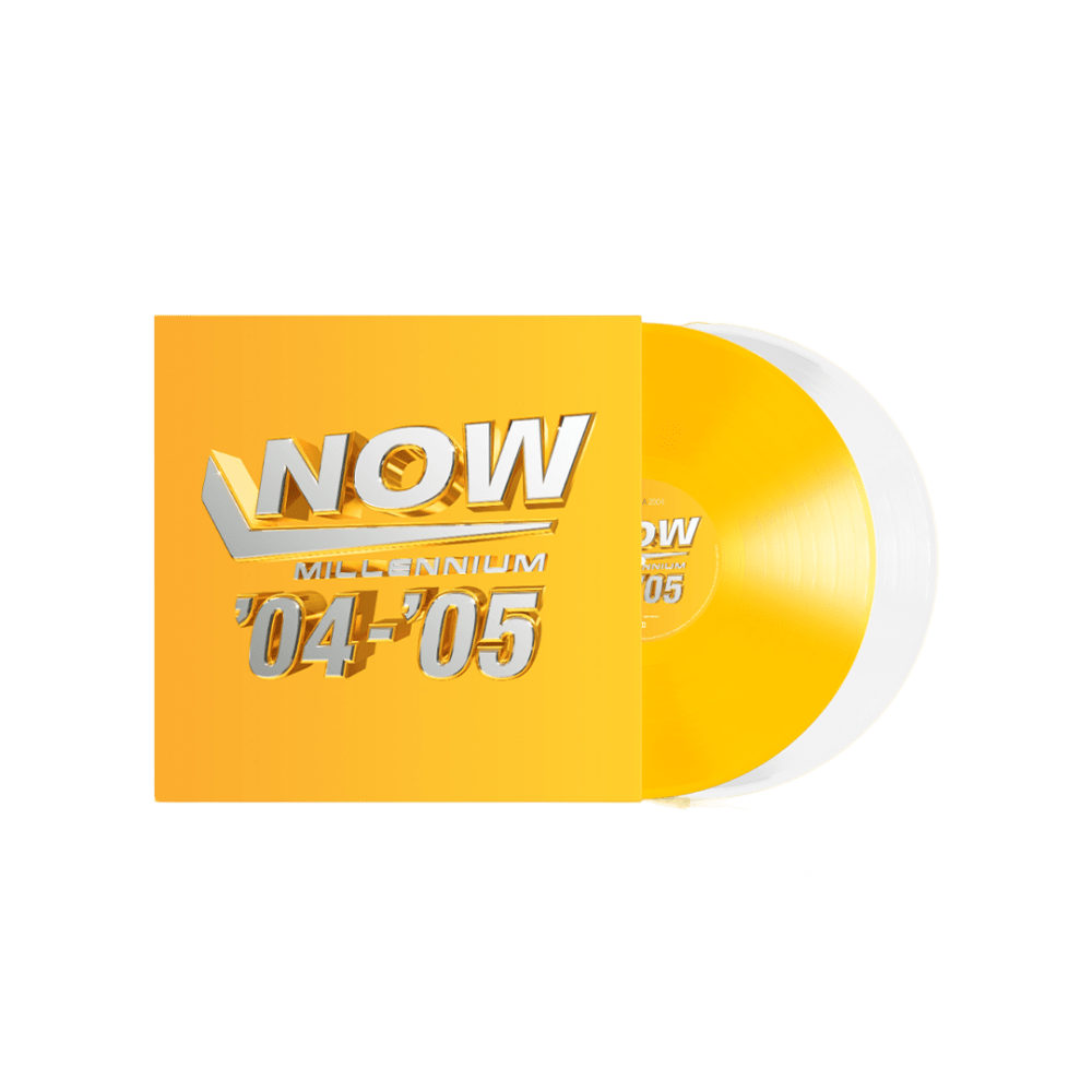 Various Artists - NOW- Millennium 2004- 2005 Yellow & White Double-Vinyl