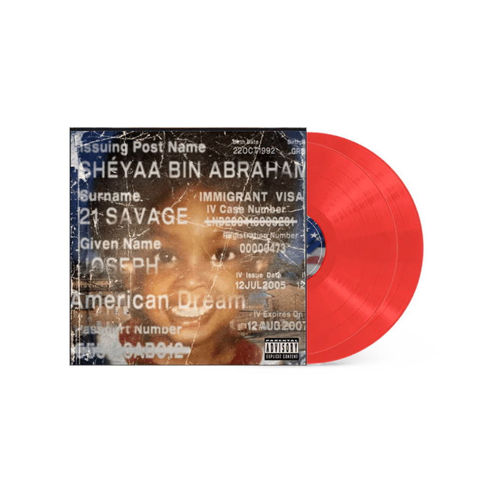 21 Savage - American Dream Red Double-Vinyl