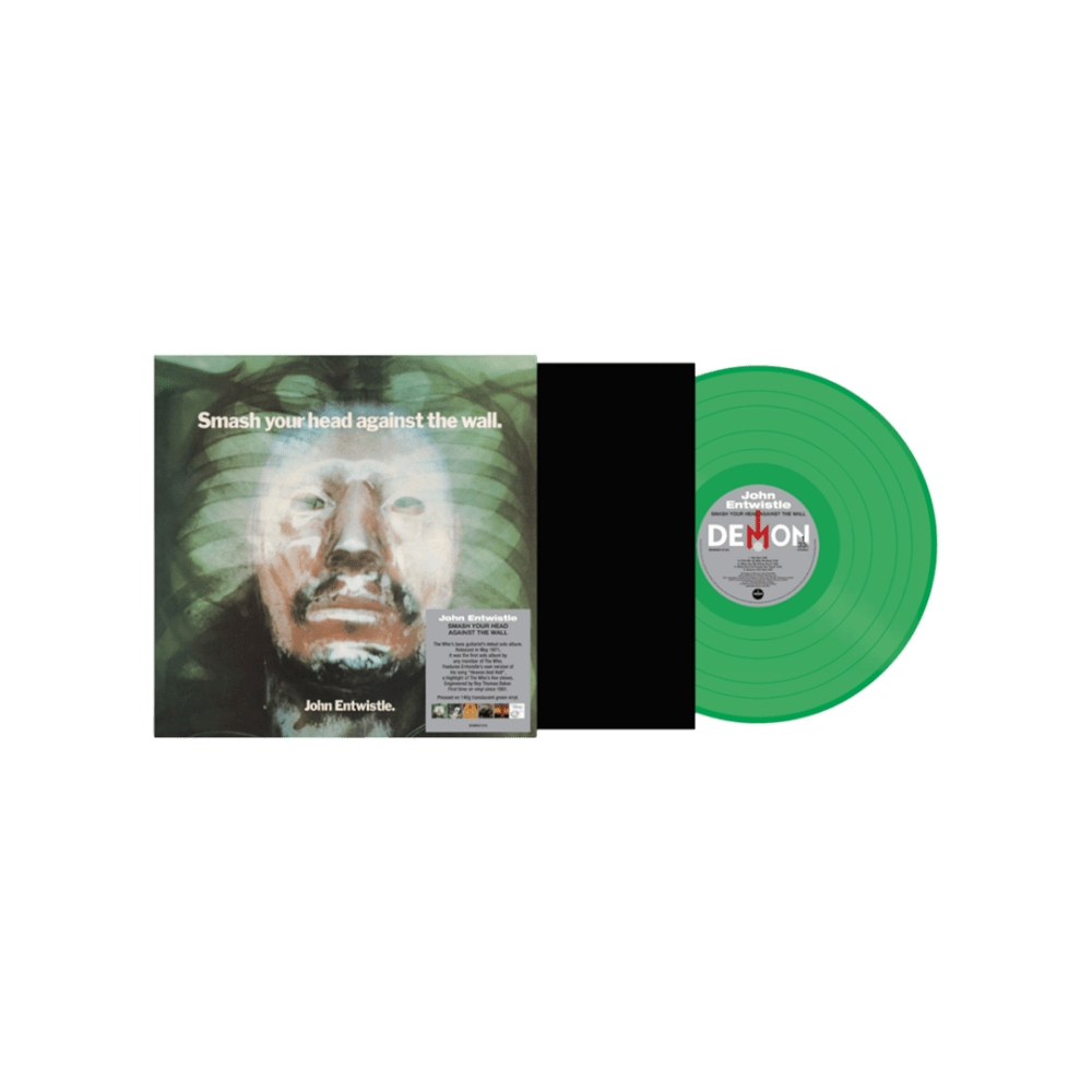 John Entwistle - Smash Your Head Against The Wall Translucent Green Vinyl