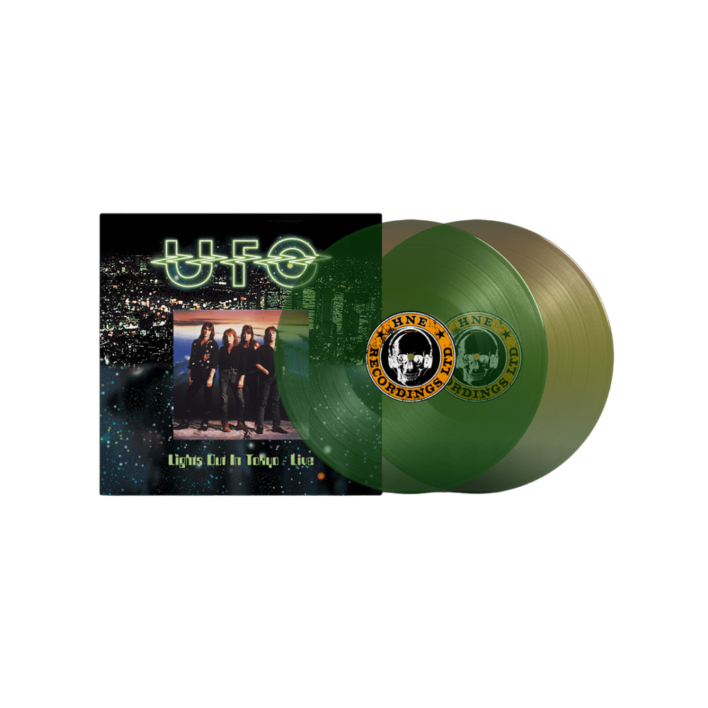 UFO - Lights Out In Tokyo- Live RSD 2024 Transparent Green Double-Vinyl