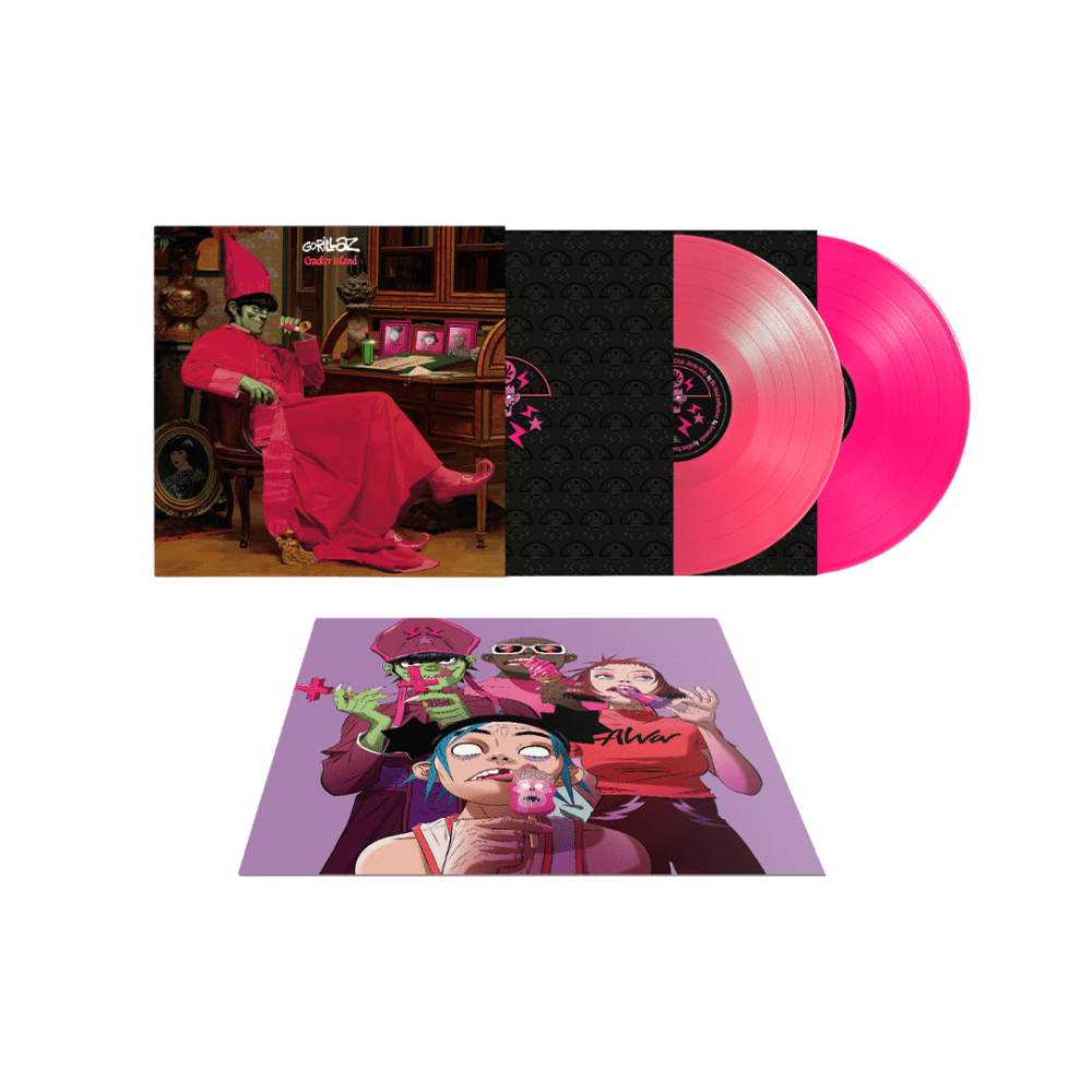 Gorillaz - Cracker Island Deluxe RSD 2024 Magenta-Pink Double-Vinyl