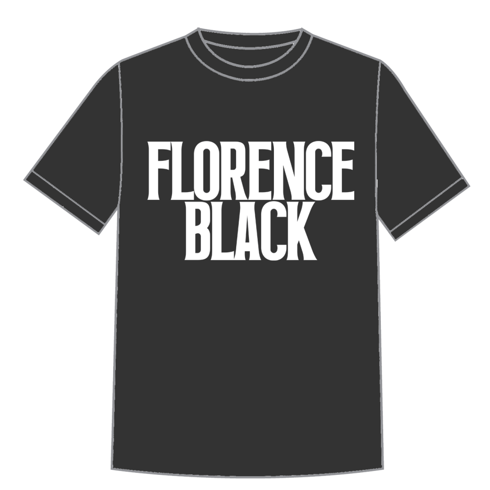 Florence Black - White Logo T-Shirt