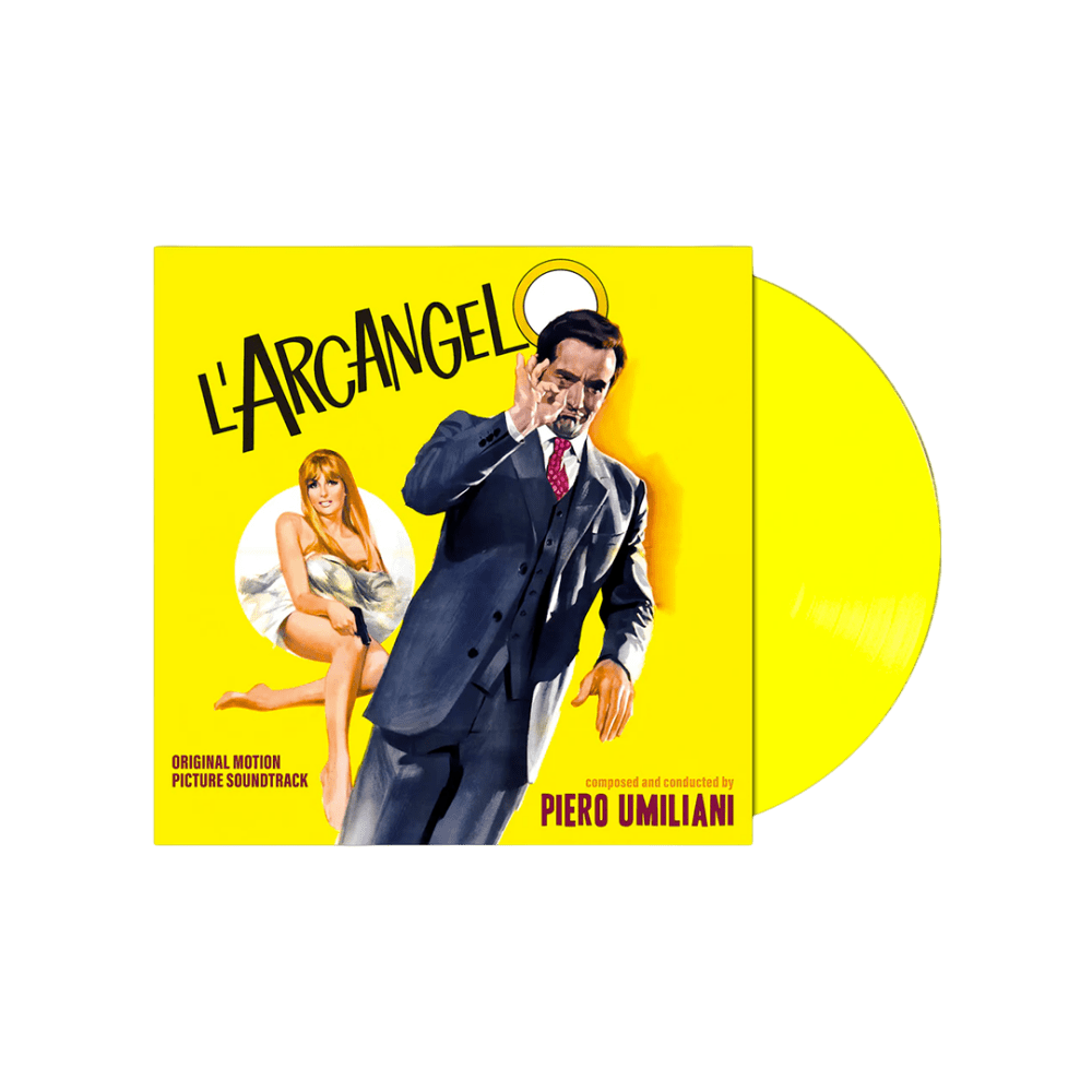 Piero Umiliani - LArcangelo Soundtrack RSD 2024 Clear Yellow Heavyweight Vinyl