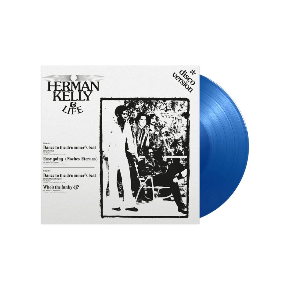 Herman Kelly & Life - Dance To The Drummers Beat RSD 2024 Translucent Blue 12-Inch Vinyl