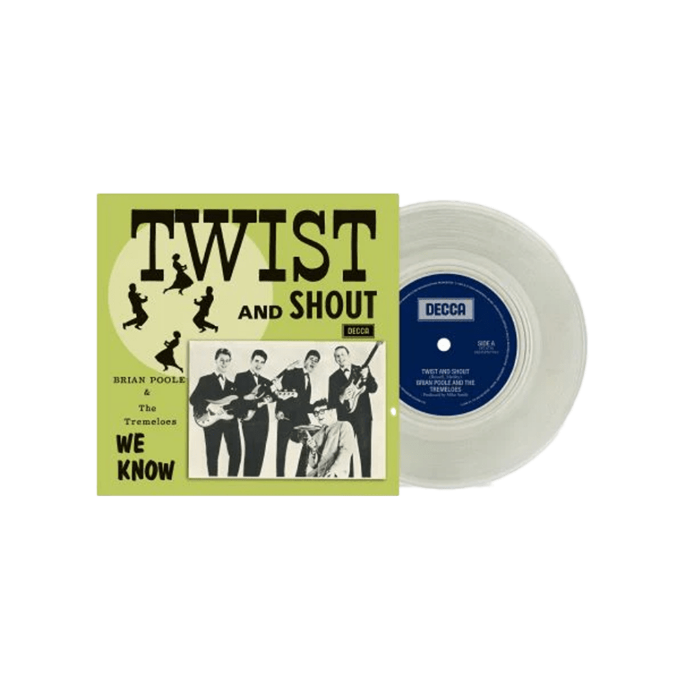 Brian Poole & The Tremeloes - Twist & Shout RSD 2024 Clear 7-Inch Vinyl