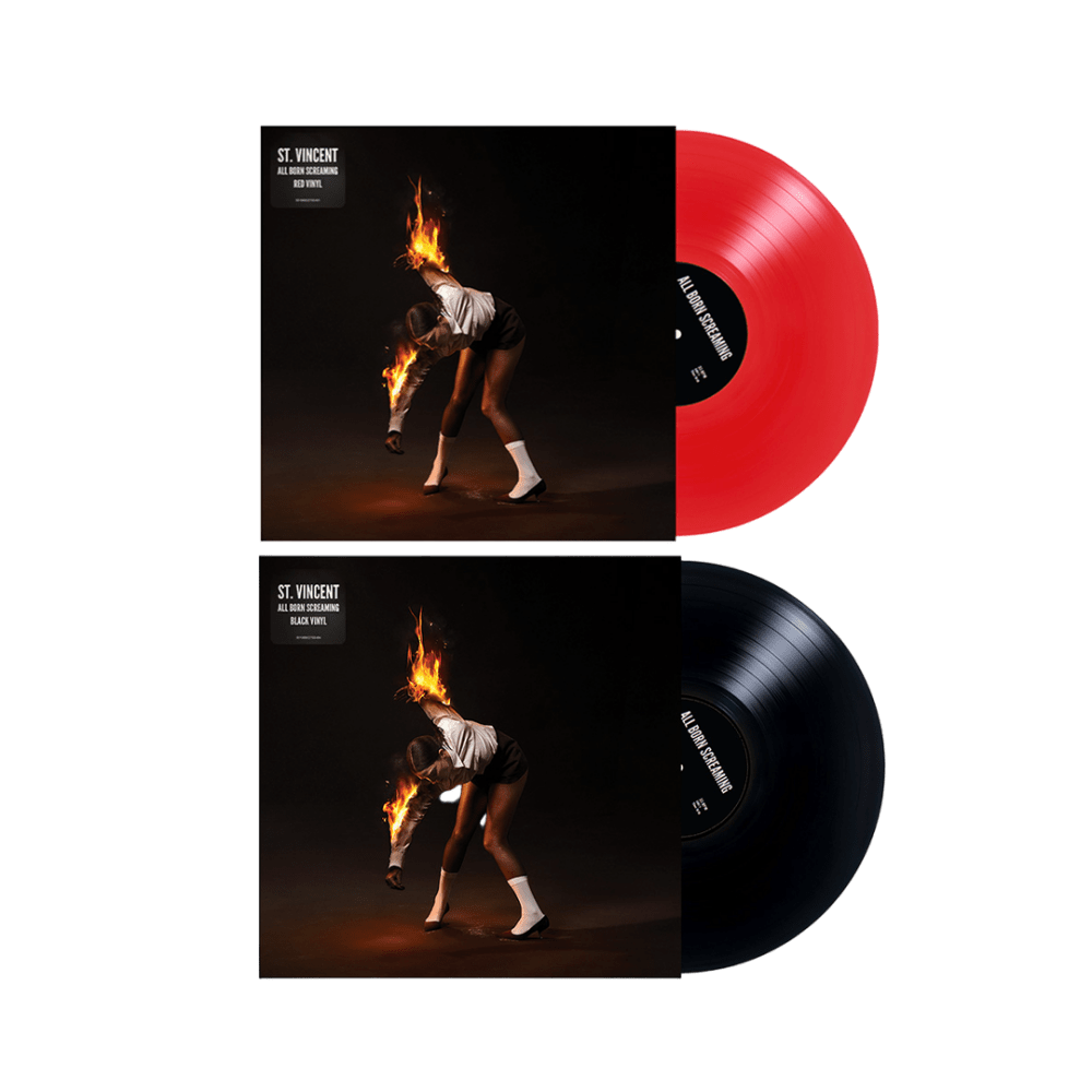 St. Vincent - All Born Screaming Red-Black Vinyl