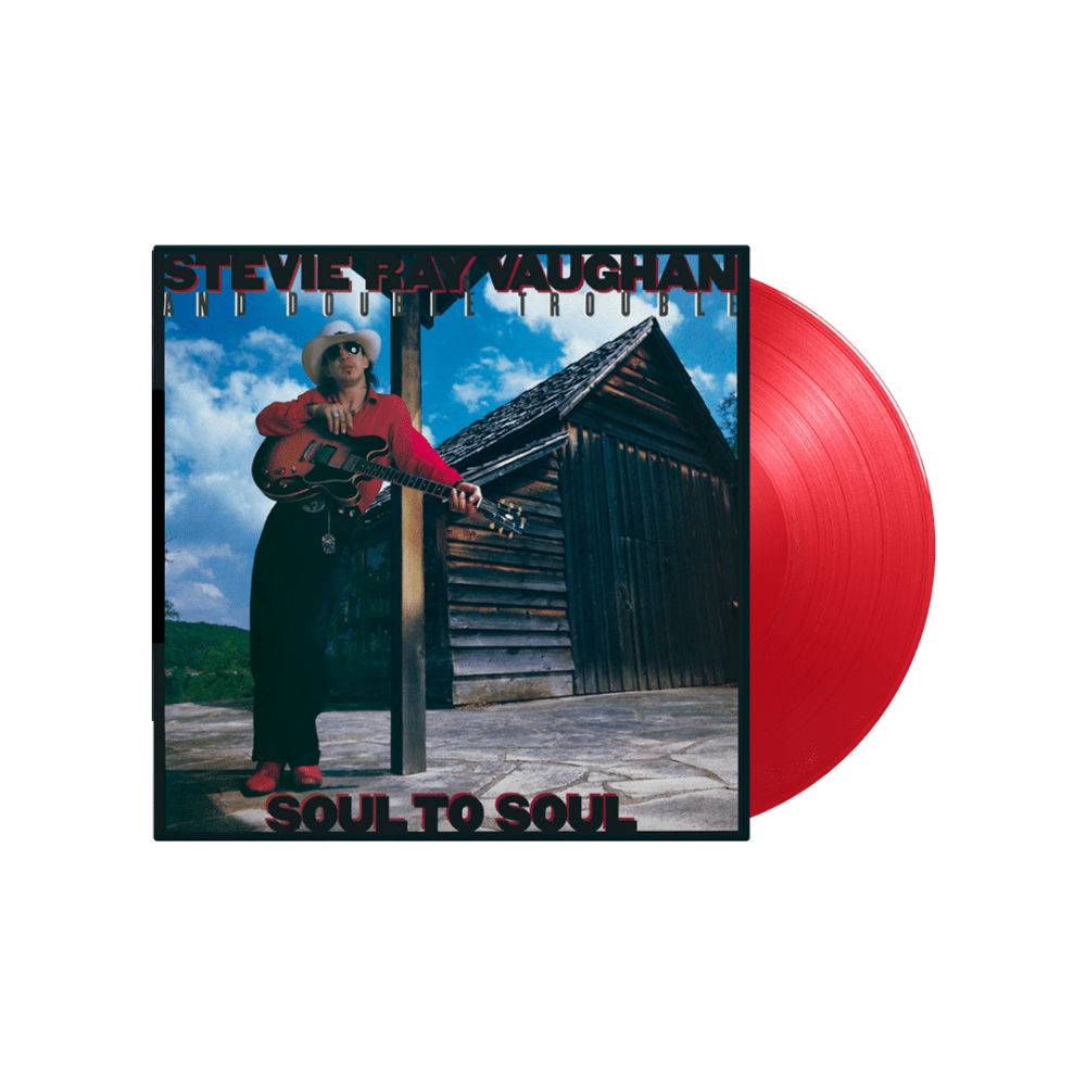 Stevie Ray Vaughan – Soul To Soul Translucent Red Heavyweight Vinyl