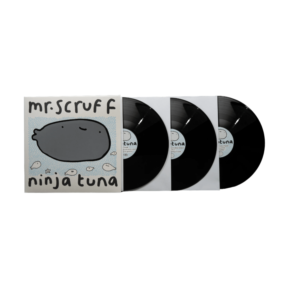 Mr. Scruff - Ninja Tuna Deluxe Black Biovinyl Triple Vinyl