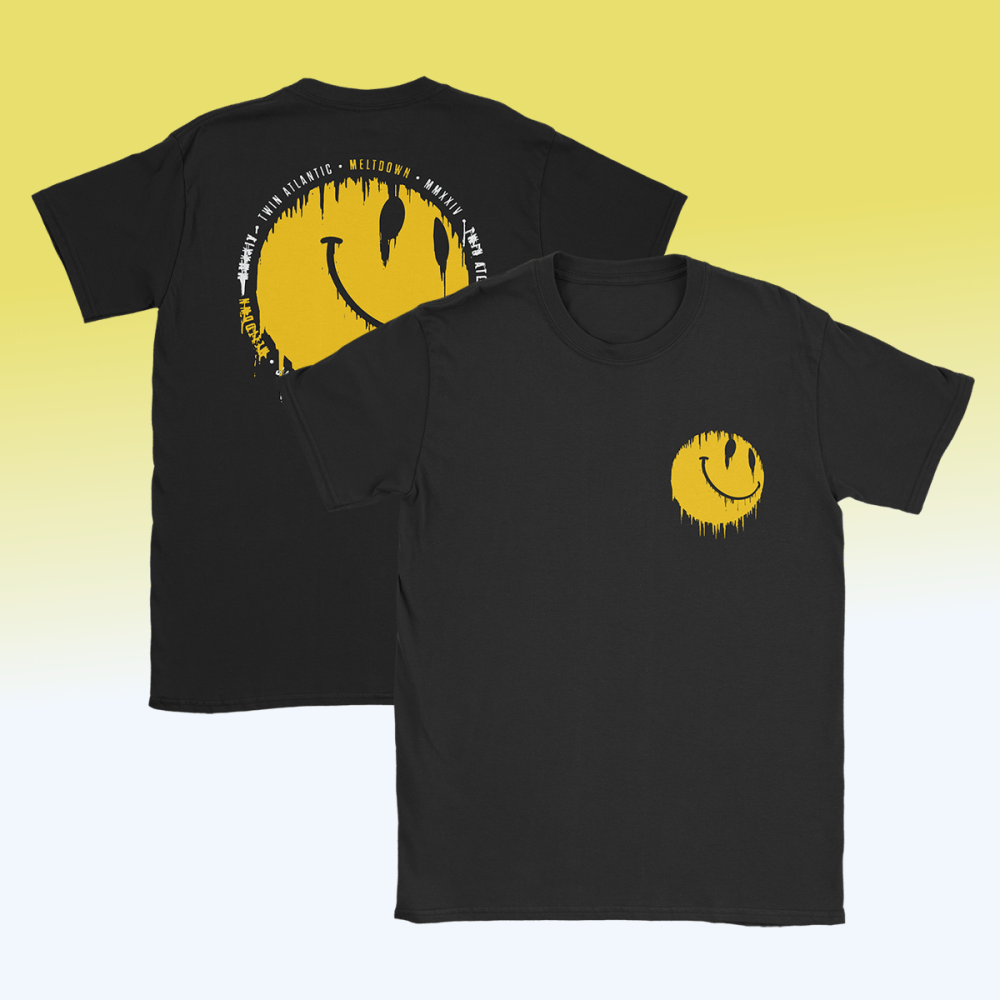 Twin Atlantic - Meltdown Smiley T-Shirt