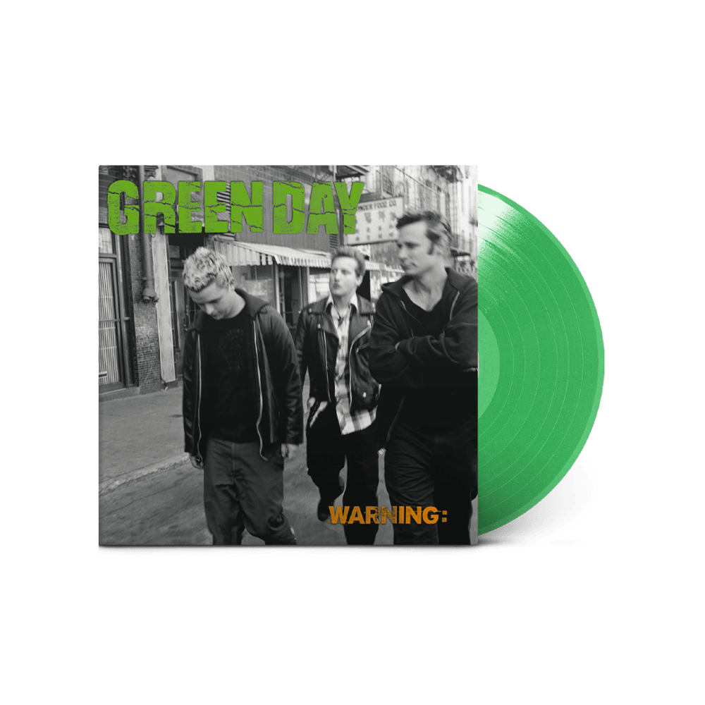 Green Day - Warning Fluorescent Green Vinyl