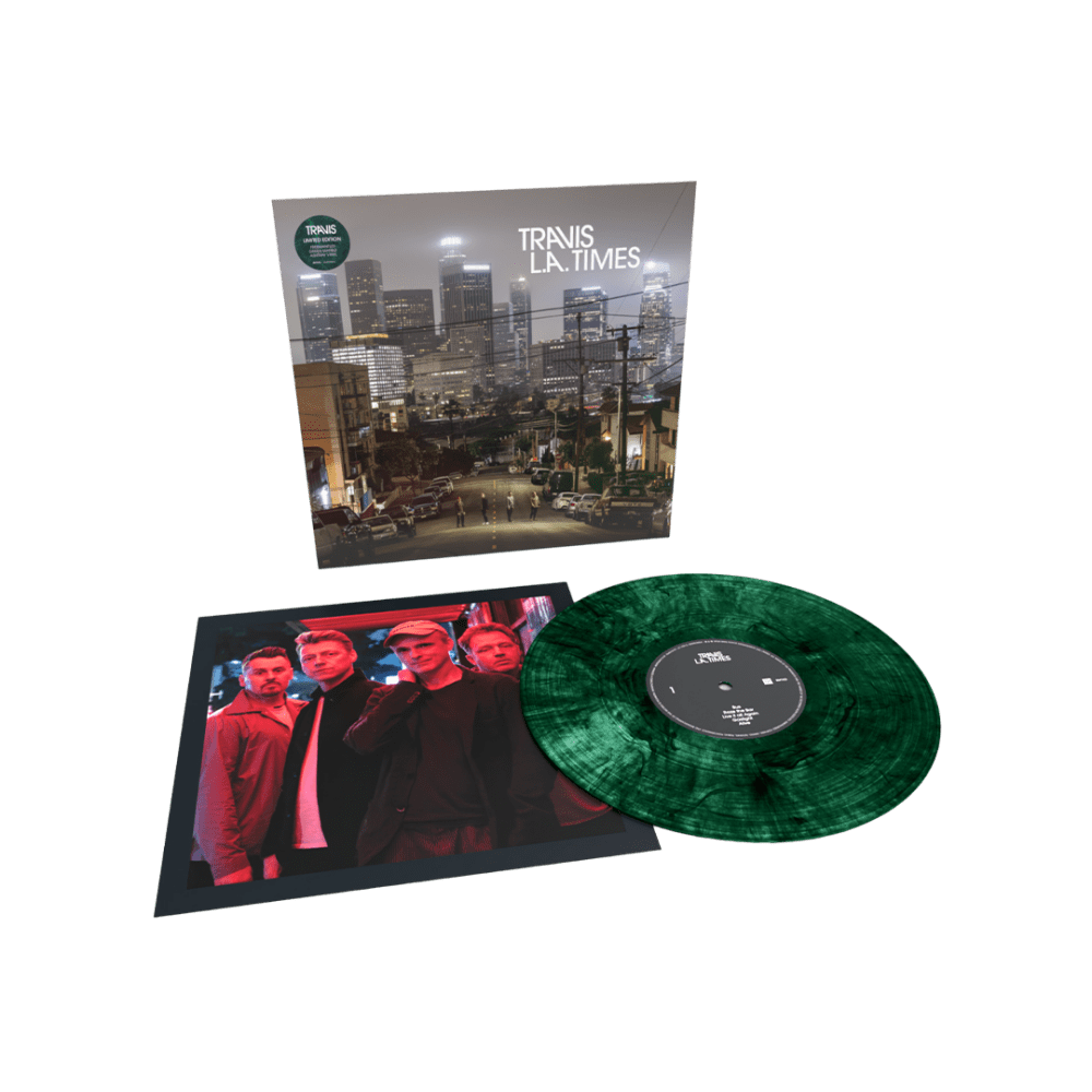 Travis - LA Times Green Marble Vinyl