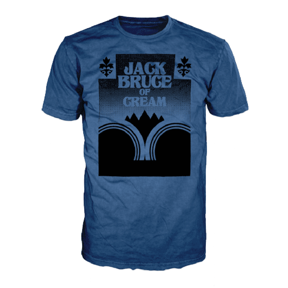 Jack Bruce - Jack Bruce Of Cream Denim Blue T-Shirt