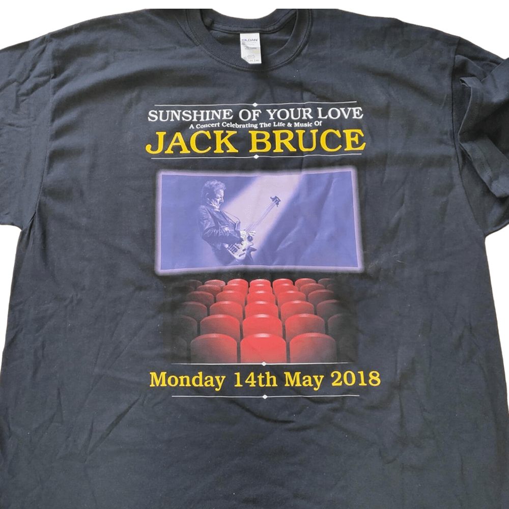 Jack Bruce - Sunshine Of Your Love Concert T-Shirt