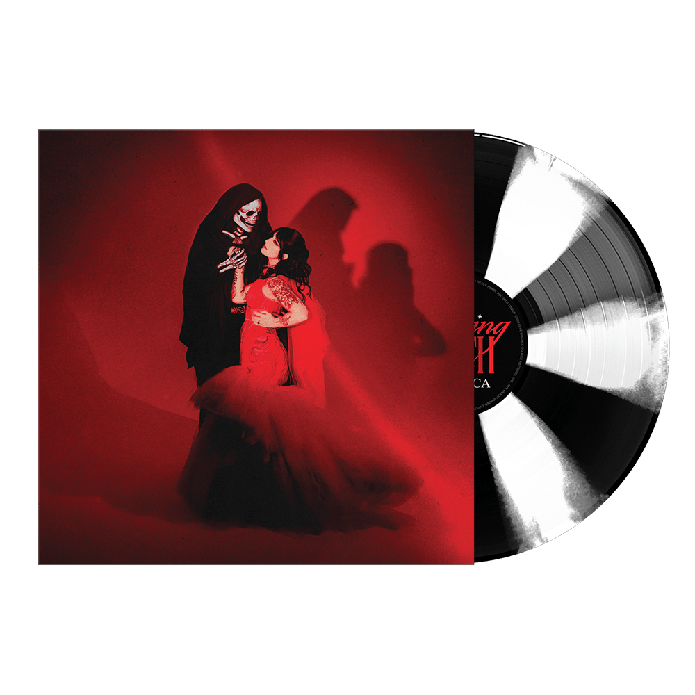 Mothica - Kissing Death Black And White Cornetto Vinyl