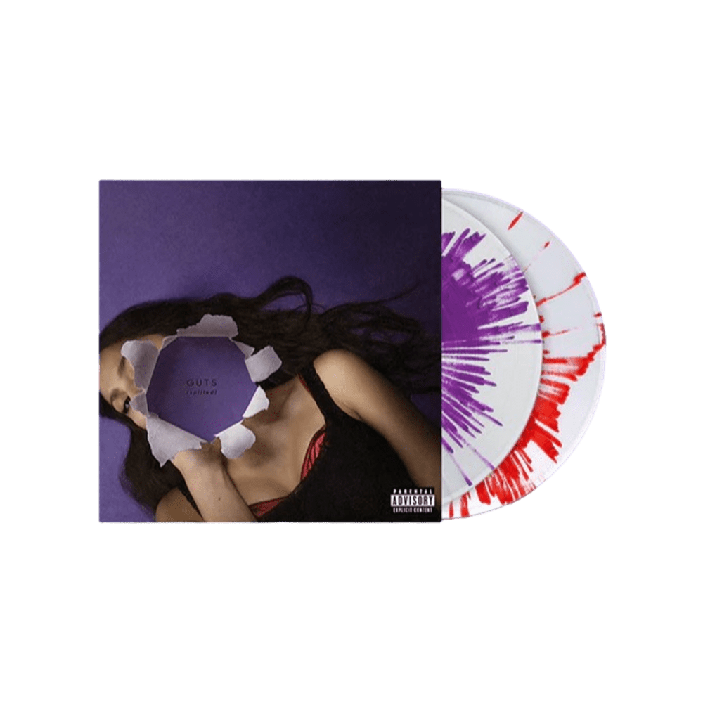 Olivia Rodrigo - GUTS Deluxe Purple & Red Splatter Double-Vinyl