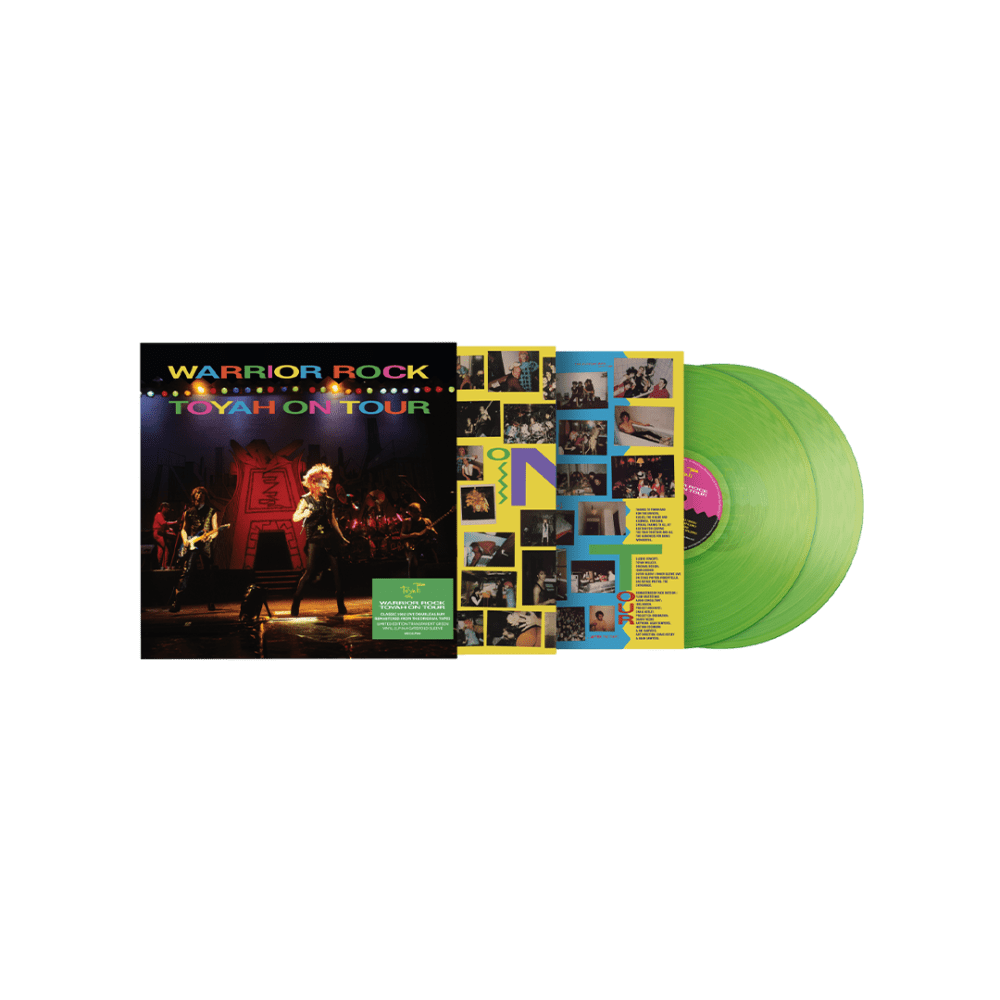 Toyah - Warrior Rock- Toyah On Tour Transparent Green Double-Vinyl