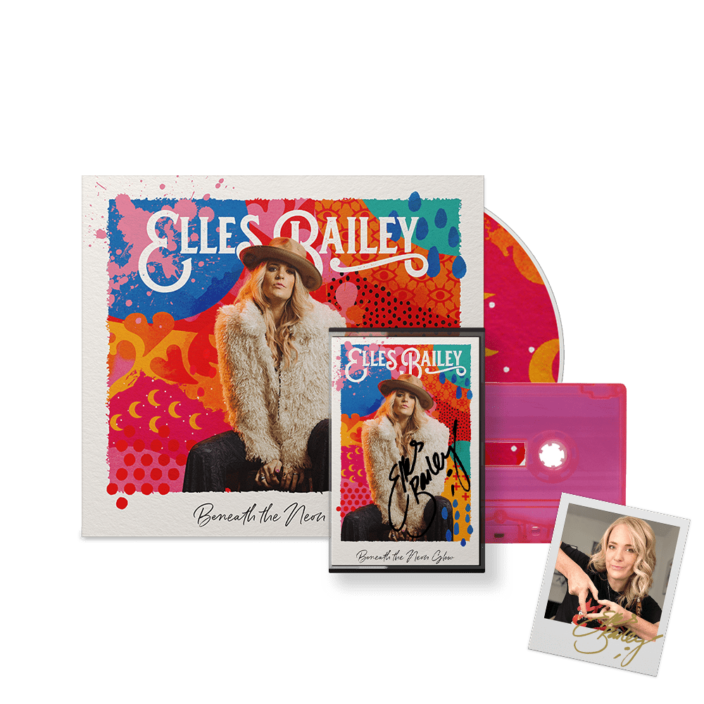 Elles Bailey - Beneath The Neon Glow CD-Signed Cassette