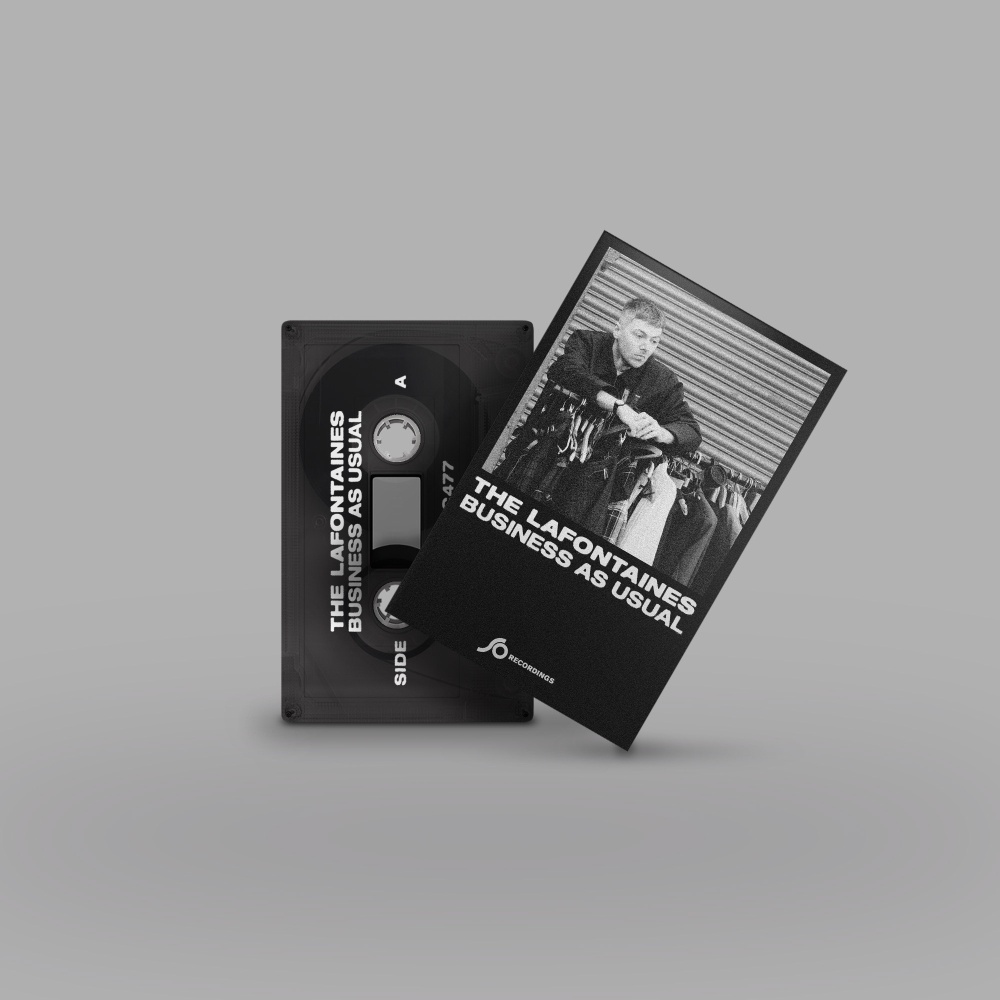 The LaFontaines - Business As Usual Black Cassette