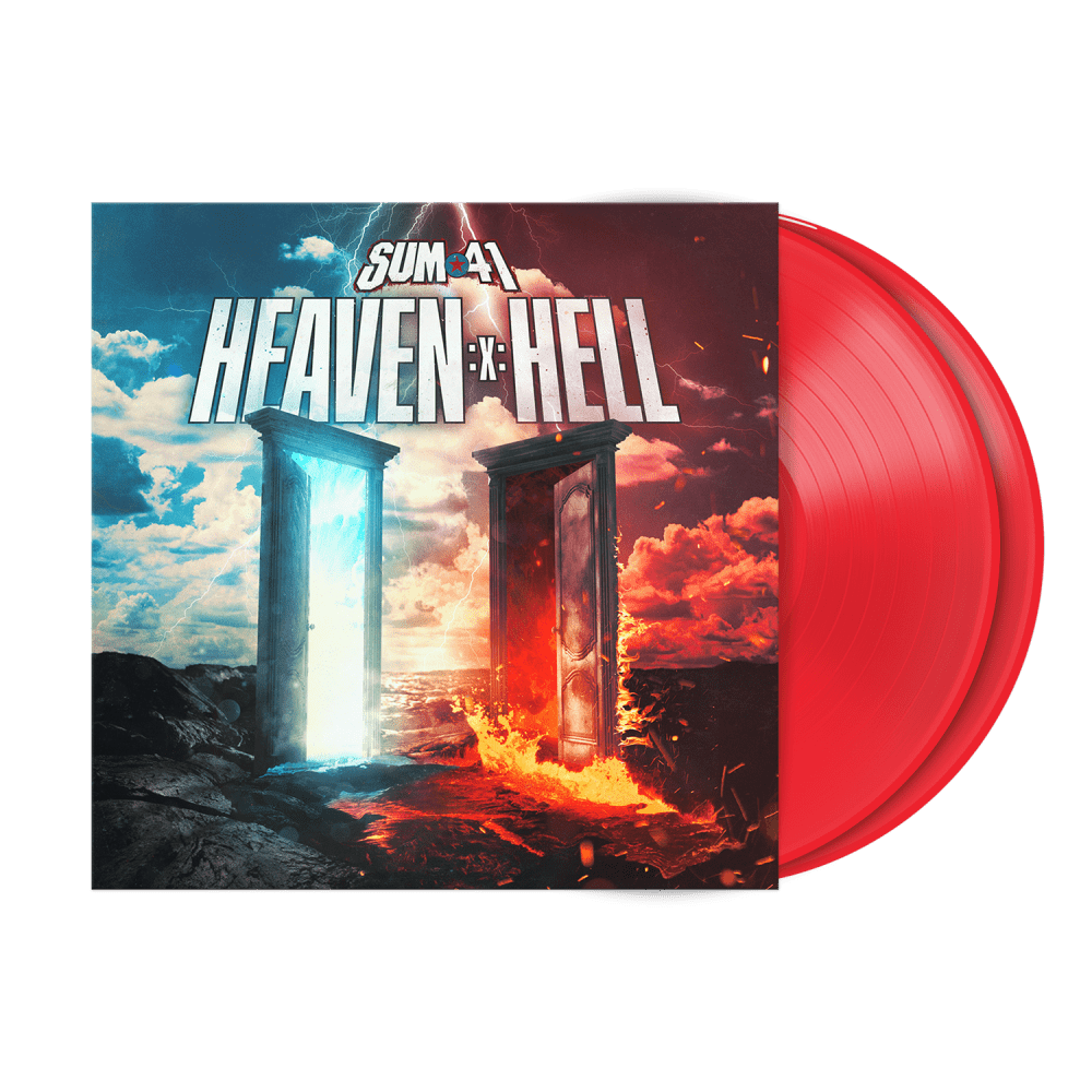 Sum 41 - Heaven :x: Hell Solid Red Double-Vinyl