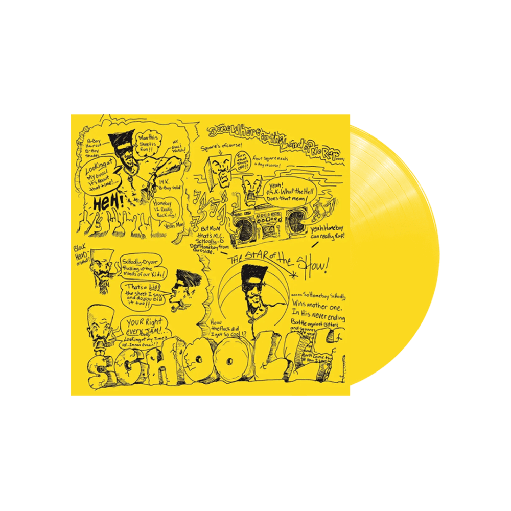 Schoolly D - Saturday Night! The Album RSD 2024 Lemon Pepper Vinyl