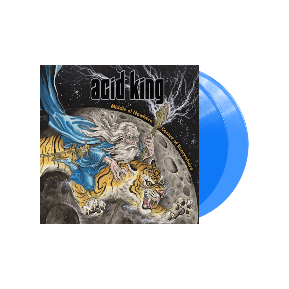 Acid King - Middle of Nowhere-Center of Everywhere RSD 2024 Transparent Blue Double-Vinyl