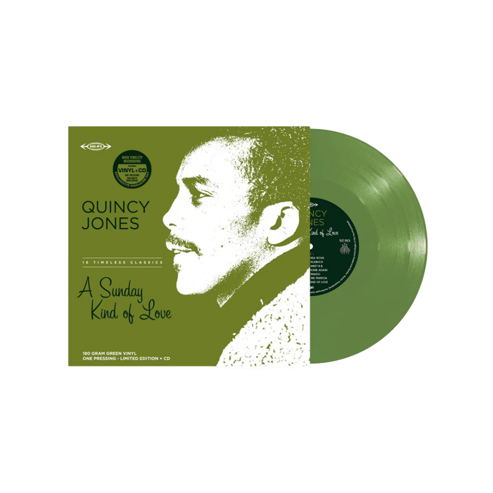 Quincy Jones – A Sunday Kind Of Love RSD 2024 Olive Green-CD Heavyweight Vinyl