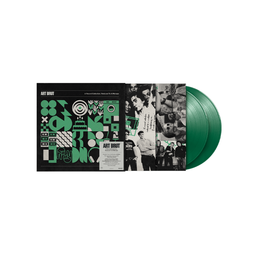 Art Brut - A Record Collection-Reduced To A Mixtape Green Double-Vinyl