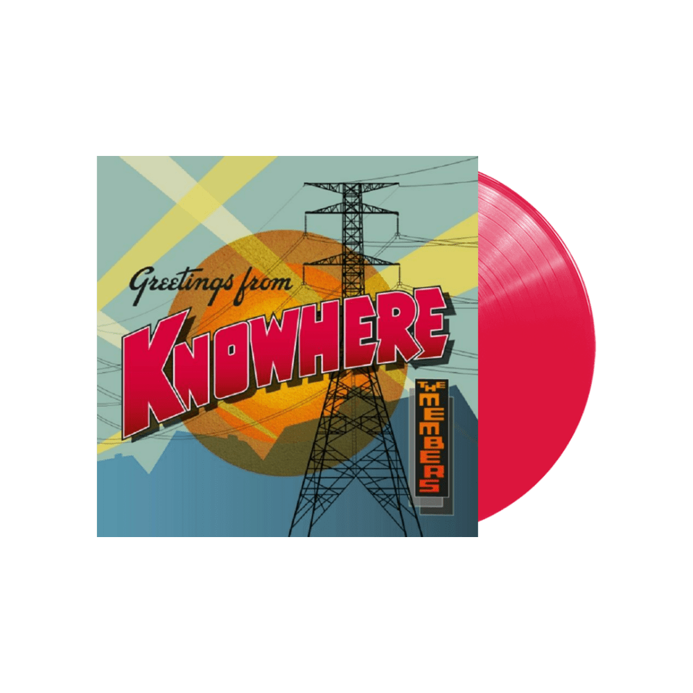 The Members - Greetings From Knowhere RSD 2024 Crimson Vinyl