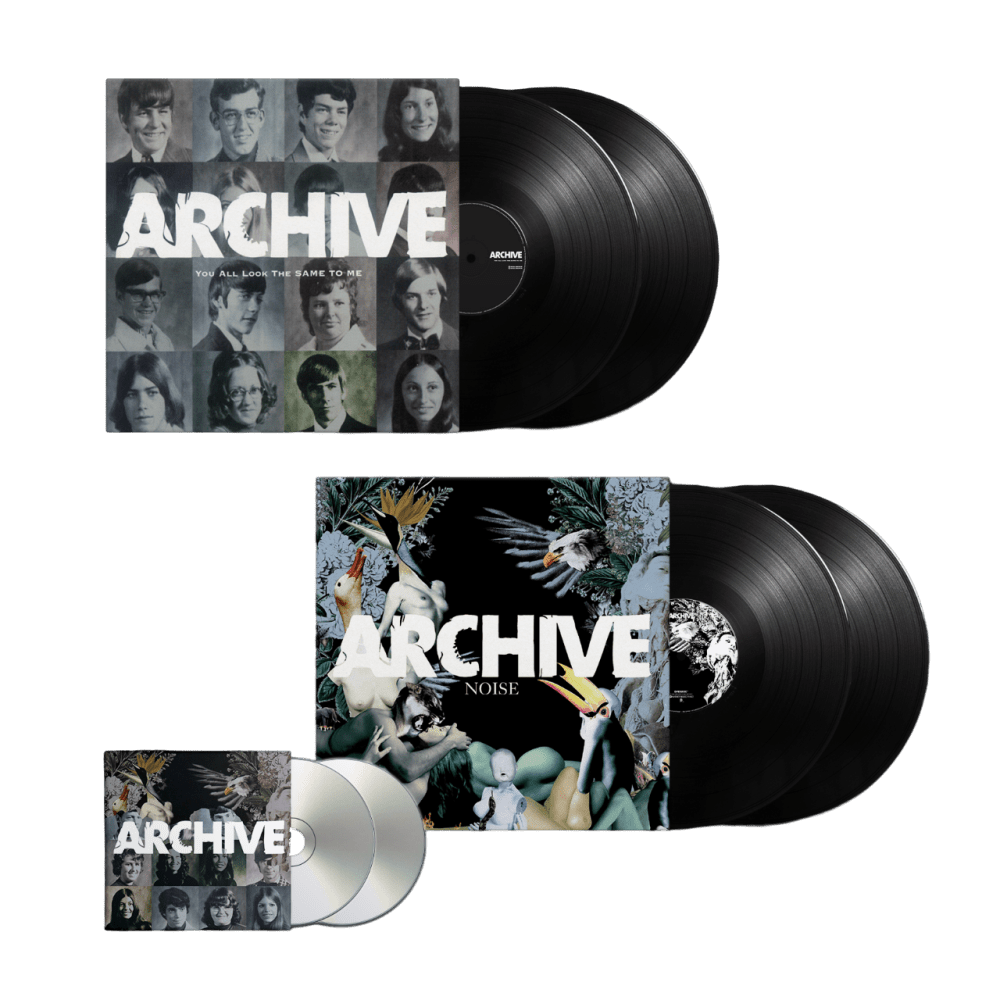 Archive - You All Look The Same To Me-Noise 2LP-2CD Bundle