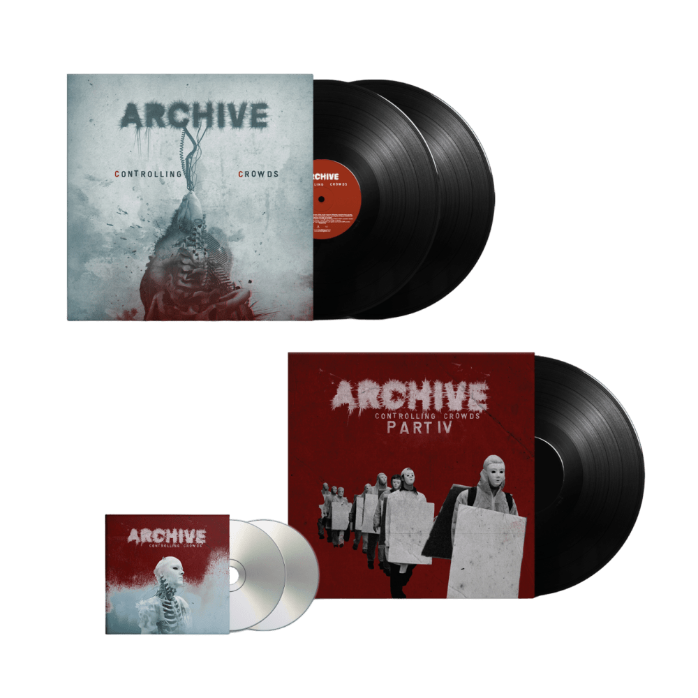 Archive - Controlling Crowds I-III-IV 2LP-1LP-2CD Bundle