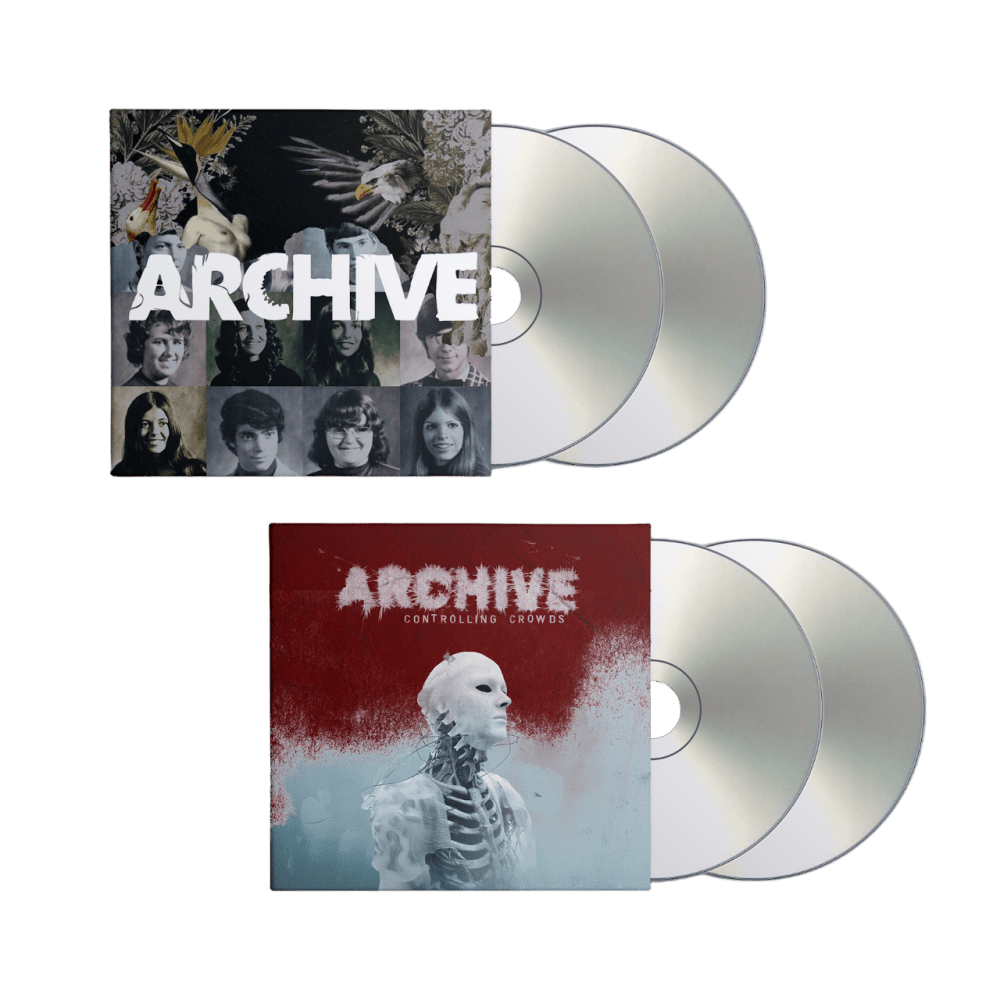 Archive - You All Look The Same To Me-Noise-Controlling Crowds I-III-IV 2CD Bundle