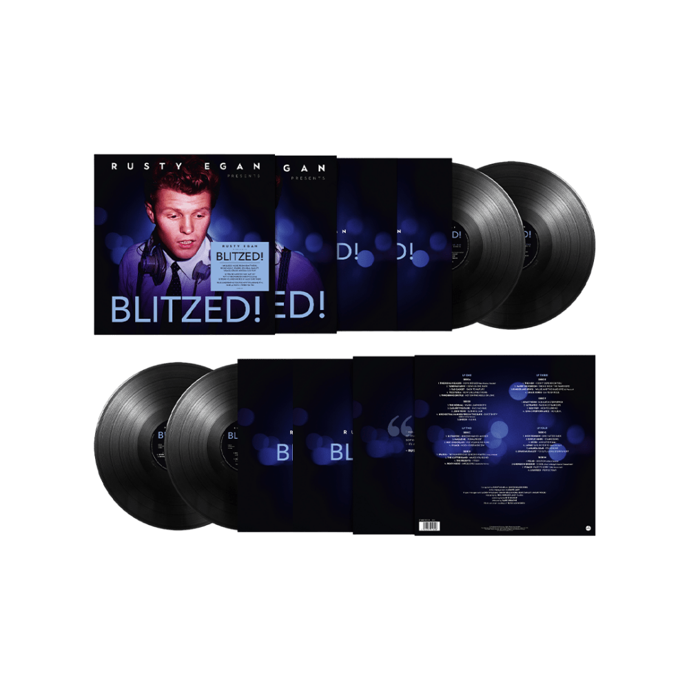 Rusty Egan - Rusty Egan Presents Blitzed! 4LP Boxset