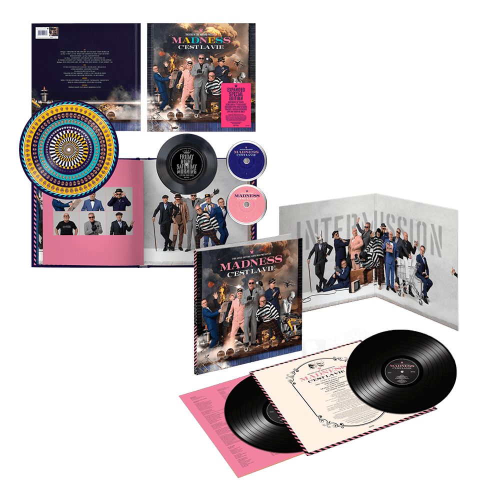 Madness - Theatre of the Absurd Presents Cest La Vie Enhanced Edition Vinyl Bookpack-Standard Edition Double-Vinyl