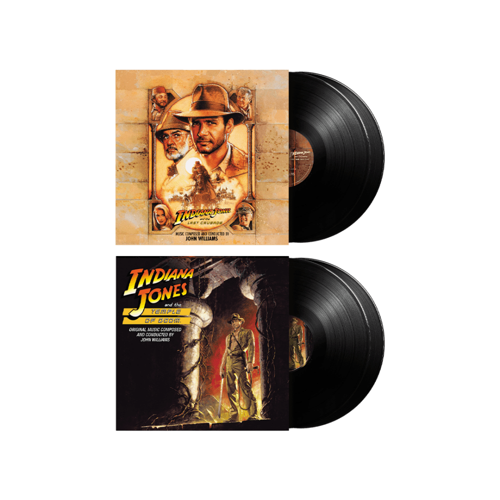 John Williams - The Temple of Doom-The Last Crusade Double Heavyweight Vinyl