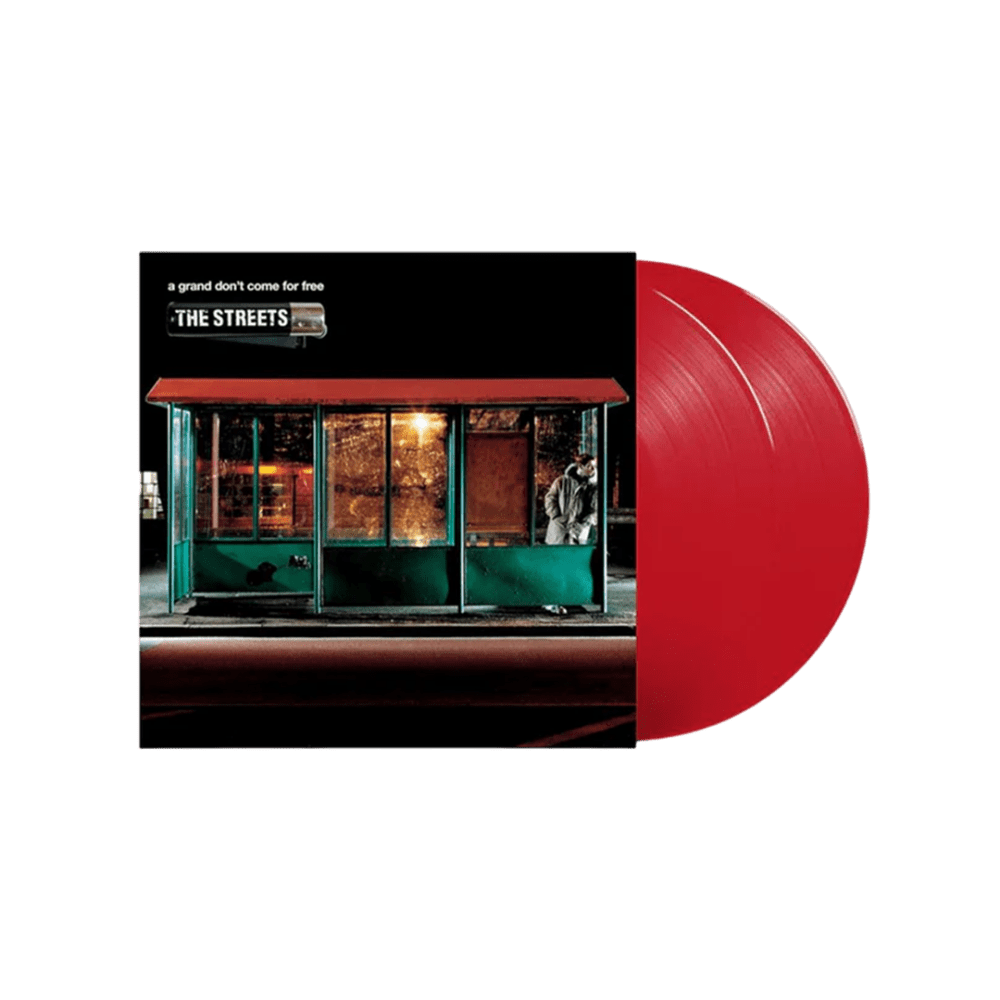 The Streets - A Grand Dont Come For Free Dark Red Double-Vinyl