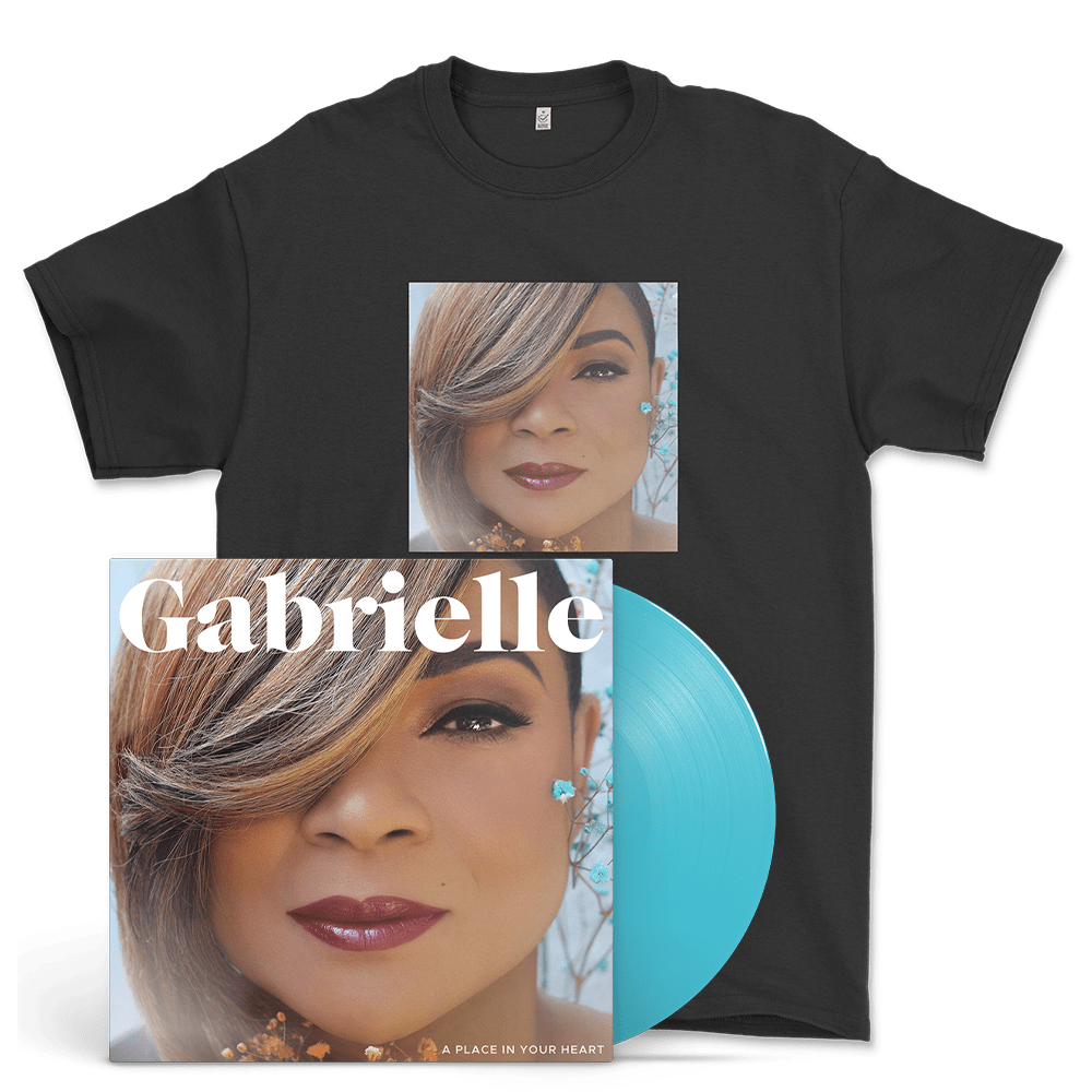 Gabrielle - A Place In Your Heart Transparent Curacao Vinyl-T-Shirt