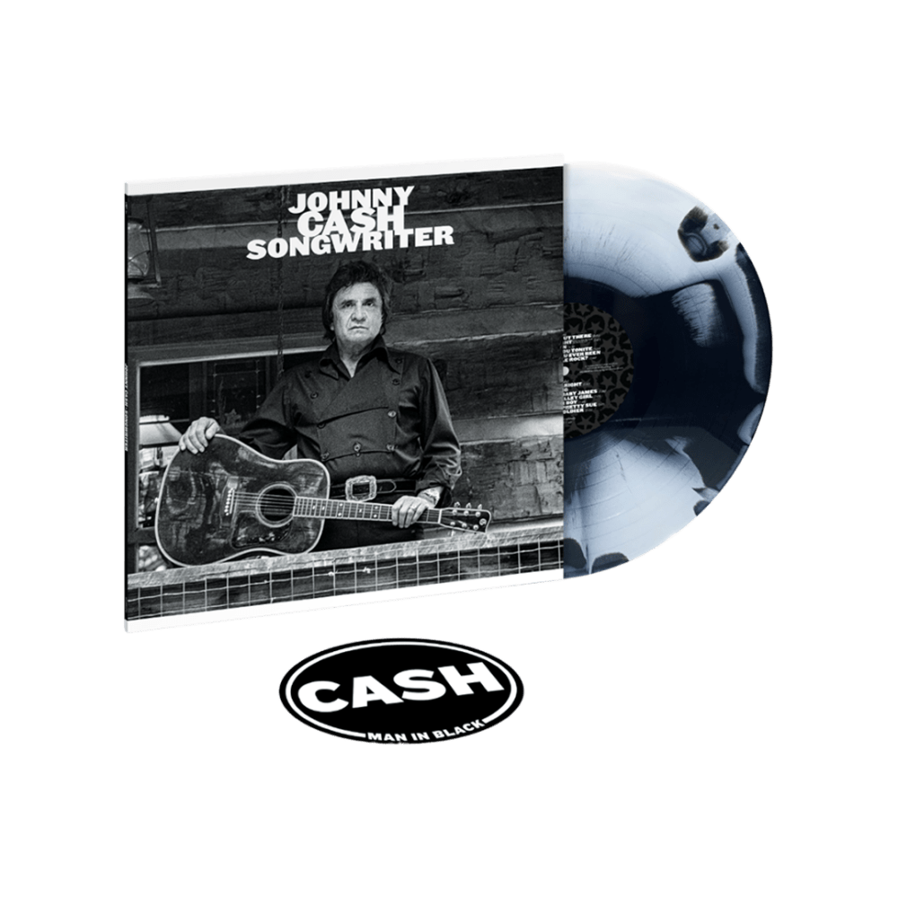 Johnny Cash - Songwriter Black & White Vinyl