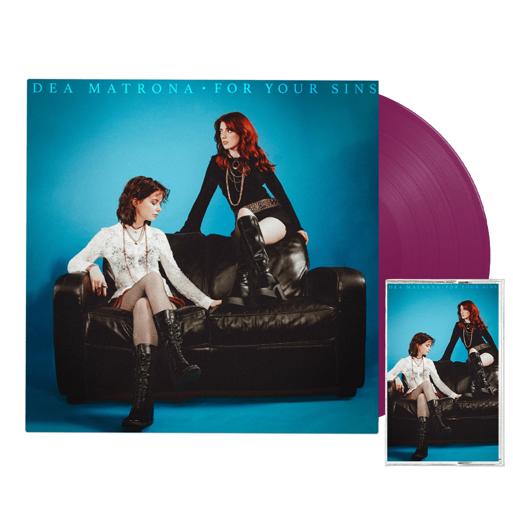 Dea Matrona - For Your Sins Transparent Purple Vinyl-Cassette