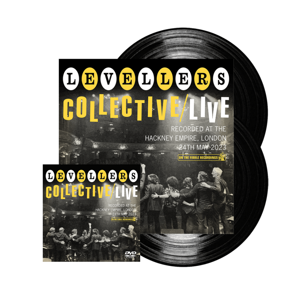 The Levellers - Collective  Live 2LP-DVD Double-Vinyl